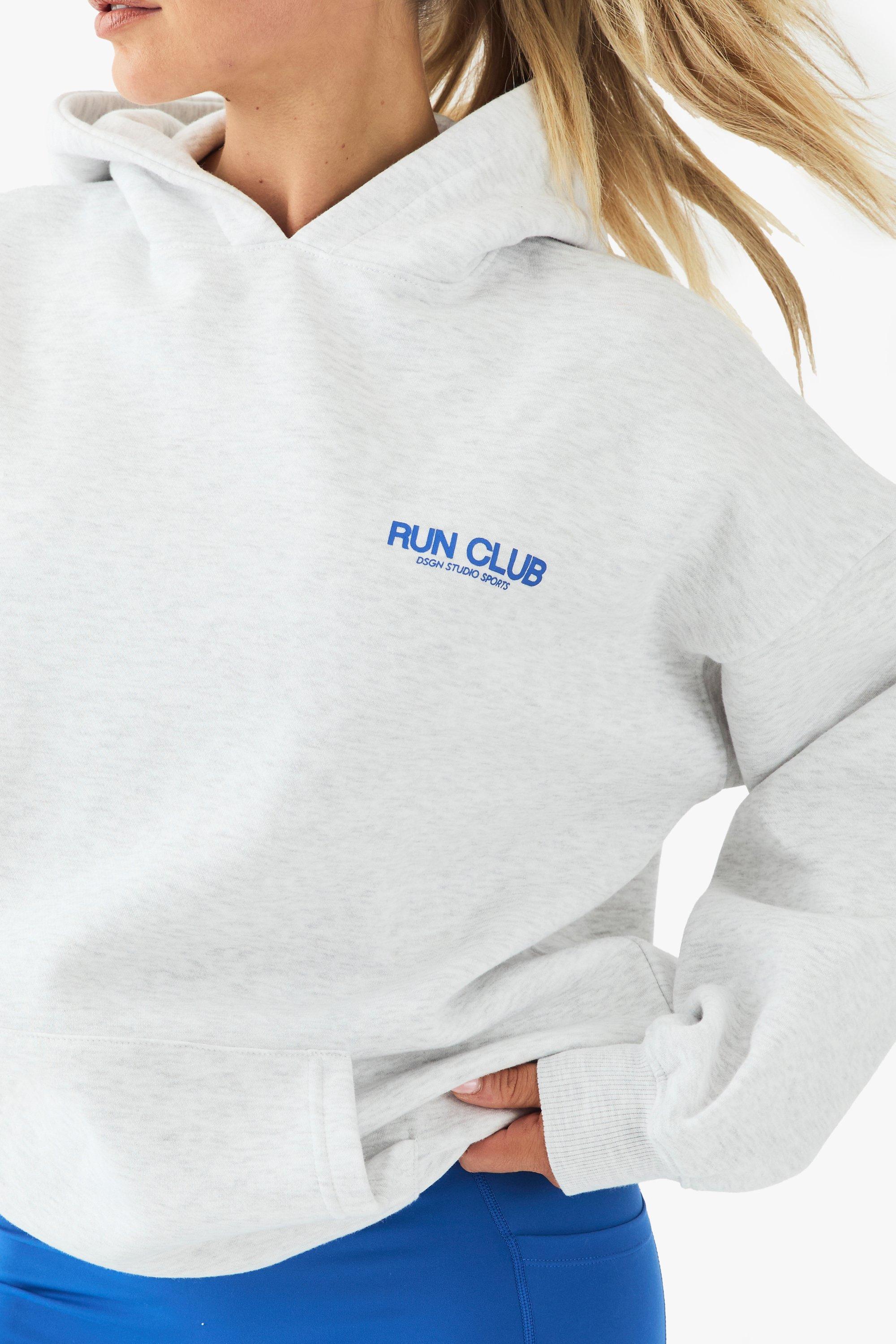 DSGN Studio Sport Run Club Oversized Hoodie | boohoo USA DSGN Studio Sport Run Club Oversized Hoodie | boohoo USA